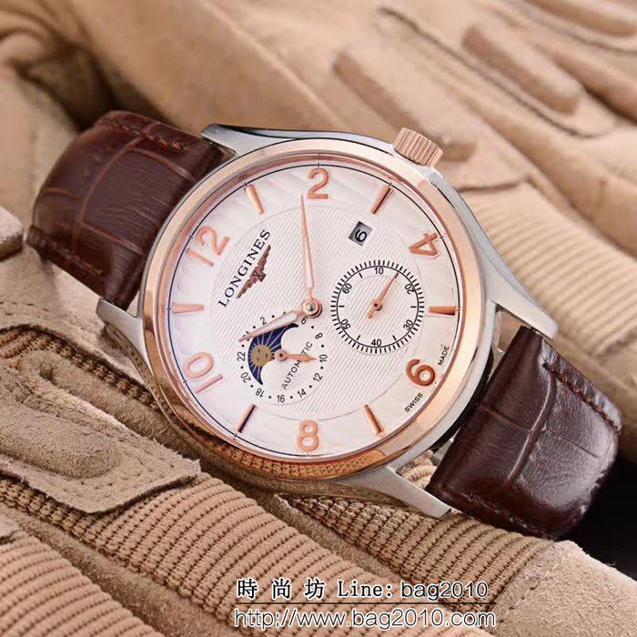 LONGINES浪琴 四針分離 精品男士腕表 WSS1436